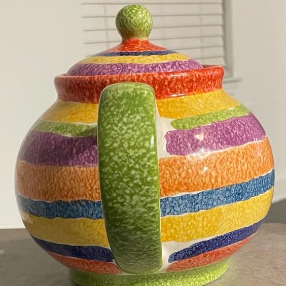 Vintage Studio Nova Ceramic Teapot - Theme “Sunrise” - Picture 4 of 13